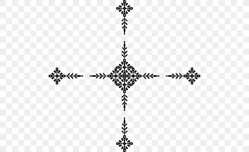 Clip Art, PNG, 500x500px, Ppt, Black, Black And White, Branch, Celtic Cross Download Free