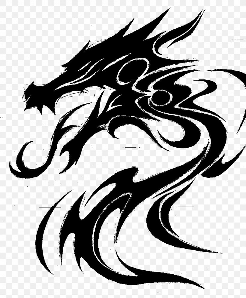 Dragon Desktop Wallpaper Mobile Phones, PNG, 1045x1264px, Dragon, Abstraction, Art, Beauty, Black And White Download Free