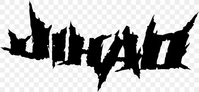 Logo Death Metal Heavy Metal Dingbat Font, PNG, 1300x603px, Logo, Black, Black And White, Brand, Death Download Free