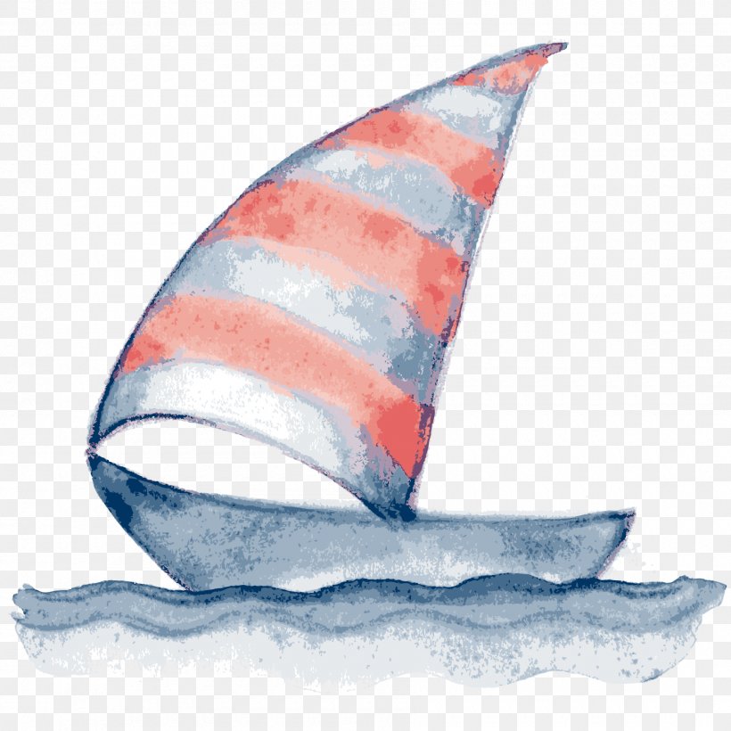 Watercolor Painting Drawing Sailing Ship Sailboat, PNG, 1800x1800px, Watercolor Painting, Boat, Canvas, Drawing, Fin Download Free