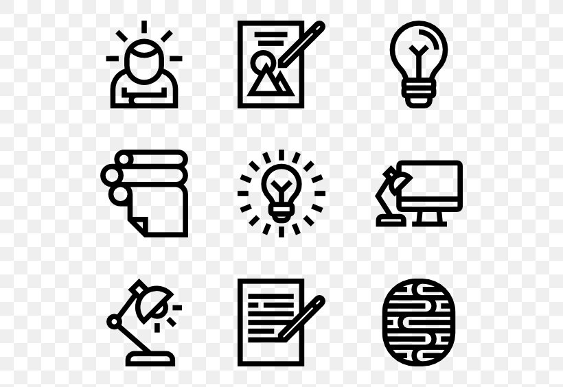 Icon Design Clip Art, PNG, 600x564px, Icon Design, Area, Art, Black, Black And White Download Free