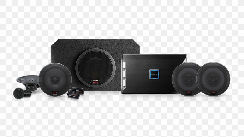 Computer Speakers Subwoofer Alpine Electronics Loudspeaker Car, PNG, 1024x577px, Computer Speakers, Alpine Electronics, Amplifier, Android Auto, Audio Download Free