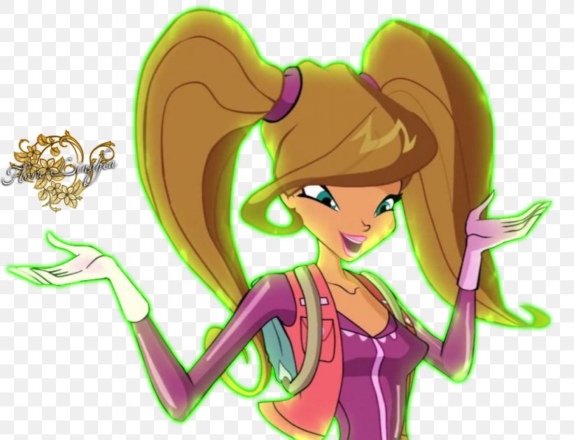 Flora Bloom Musa Winx Club: Believix In You, PNG, 1024x785px, Watercolor, Cartoon, Flower, Frame, Heart Download Free