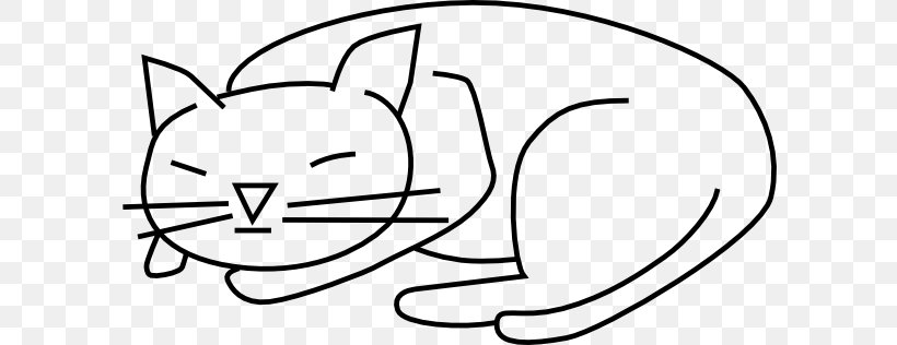 Black Cat Kitten Clip Art, PNG, 600x316px, Watercolor, Cartoon, Flower, Frame, Heart Download Free