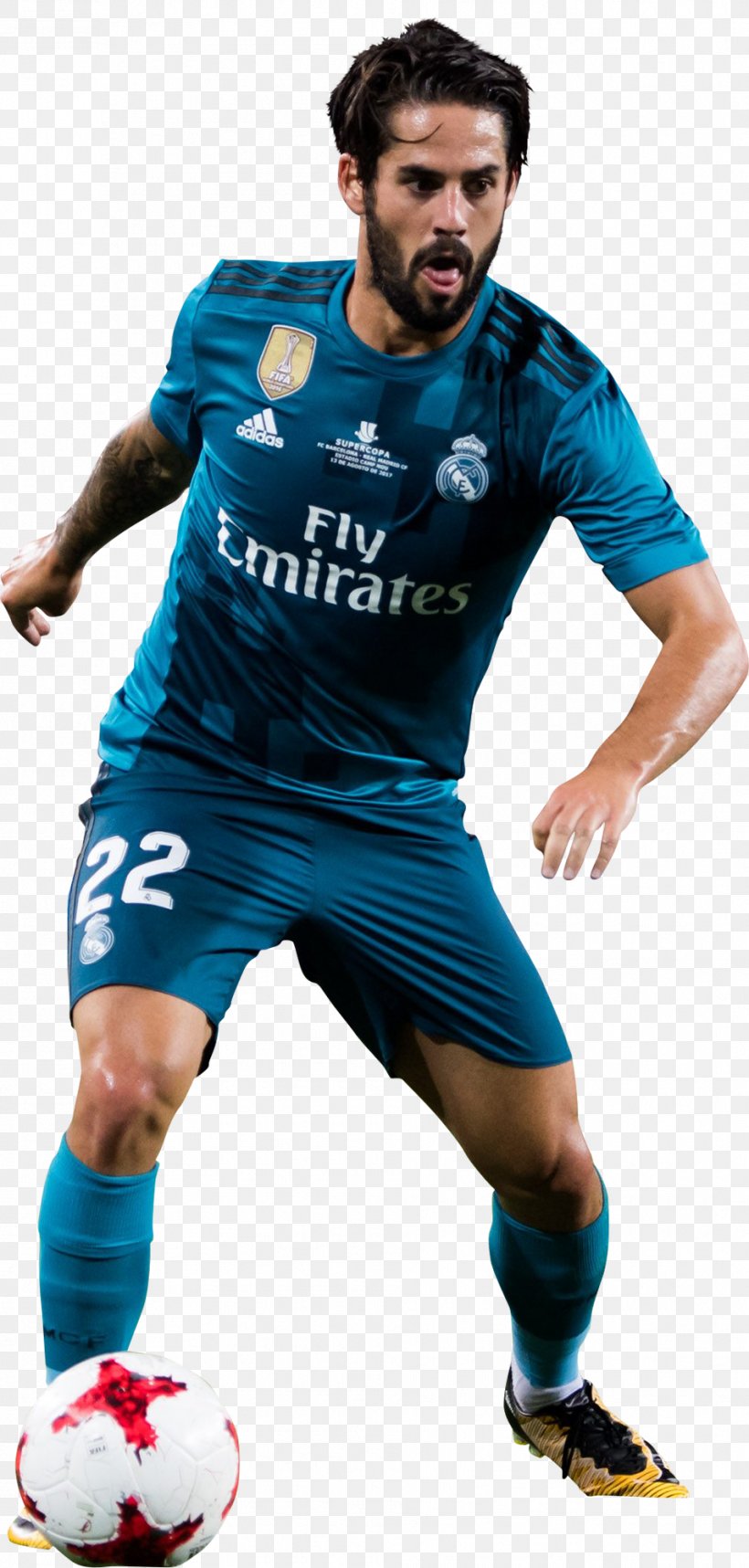 Isco Real Madrid C.F. Jersey Sport Football Player, PNG, 955x2000px, Isco, Ball, Clothing, Cristiano Ronaldo, Football Download Free