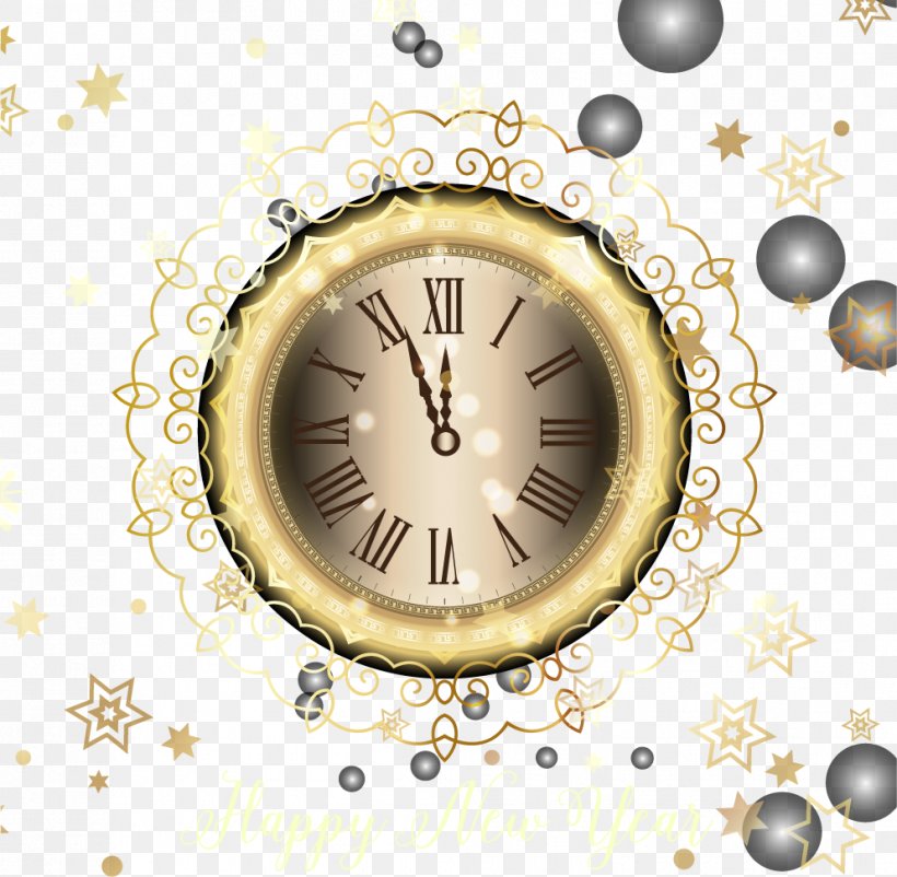 Clock New Years Eve Icon, PNG, 993x972px, Clock, Christmas, Christmas Tree, Countdown, Home Accessories Download Free