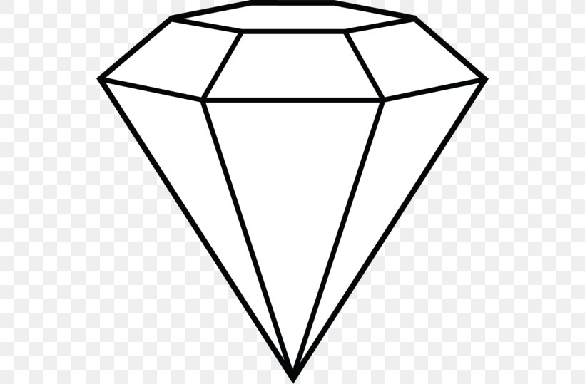 Diamond Drawing Clip Art, PNG, 550x539px, Diamond, Area, Black, Black And White, Drawing Download Free