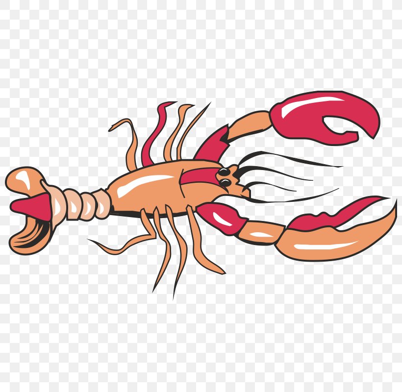 Lobster Cartoon Clip Art Animated Film Image, PNG, 800x800px, Lobster, Animated Film, Artwork, Cartoon, Cartoon Network Download Free