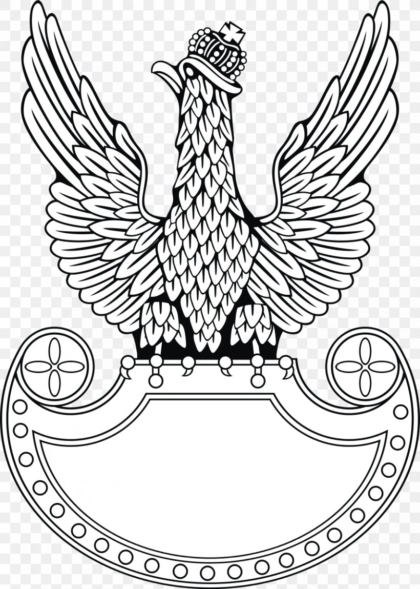 Second Polish Republic Military Eagle Mundur Wojska Polskiego II RP Wojsko Polskie Soldier, PNG, 854x1197px, Second Polish Republic, Area, Artwork, Beak, Bird Download Free