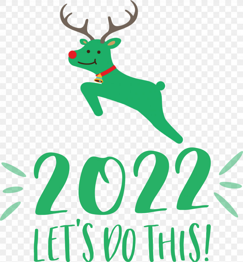 2022 New Year 2022 New Start 2022 Begin, PNG, 2789x3000px, Rudolph, Antler, Christmas Card, Christmas Day, Christmas Decoration Download Free
