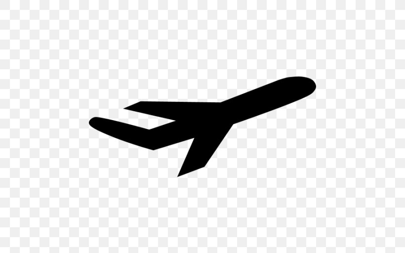 Airplane ICON A5 Aircraft Flight Clip Art, PNG, 512x512px, Airplane, Air Travel, Aircraft, Aviation, Black And White Download Free