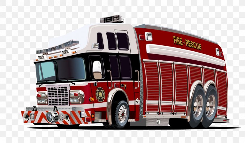 Cartoon Fire Engine Royalty-free, PNG, 1000x585px, Car, Automotive Exterior, Cartoon, Drawing, Emergency Service Download Free