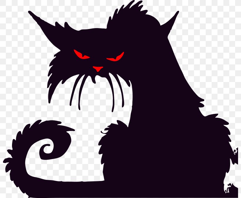 Halloween Silhouette Cat Clip Art, PNG, 800x676px, Halloween, Beak, Black Cat, Carnivoran, Cat Download Free
