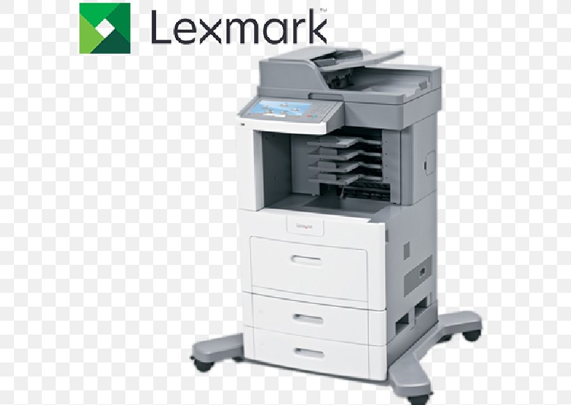 Multi-function Printer Recertified Lexmark X658de 16M1301 Toner, PNG, 600x581px, Multifunction Printer, Automatic Document Feeder, Computer Network, Display Device, Electronic Device Download Free