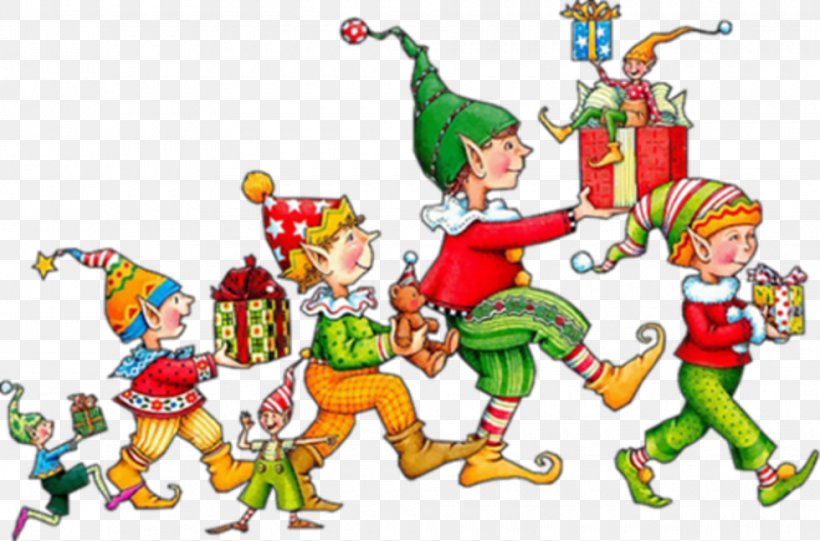 Santa Claus Lutin Christmas Day Christmas Elf, PNG, 980x647px, Santa Claus, Art, Christmas, Christmas Day, Christmas Decoration Download Free