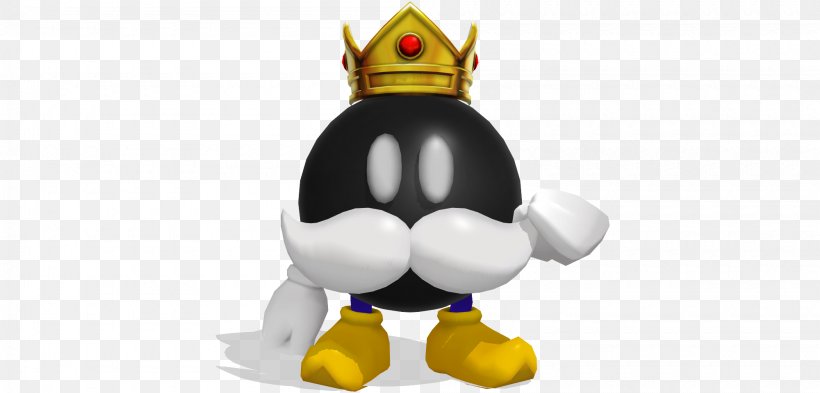 Super Mario 64 DS King Bob-omb, PNG, 2000x960px, Super Mario 64, Beak, Bird, Bobomb, Fictional Character Download Free