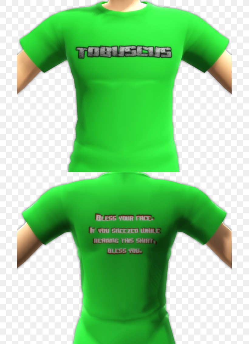 T-shirt Shoulder Green Sleeve, PNG, 707x1131px, Tshirt, Arm, Clothing, Green, Joint Download Free