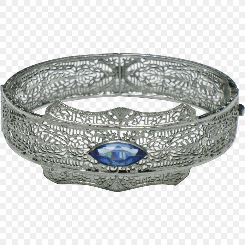 Bracelet Bangle Sterling Silver Filigree, PNG, 1726x1726px, Bracelet, Art, Art Deco, Bangle, Blue Download Free