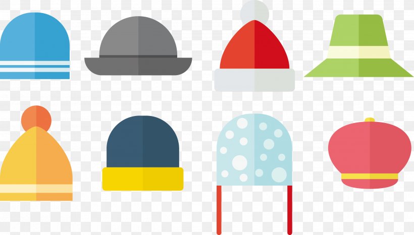 Euclidean Vector Hat Bonnet, PNG, 2745x1560px, Hat, Bonnet, Brand, Cap, Designer Download Free