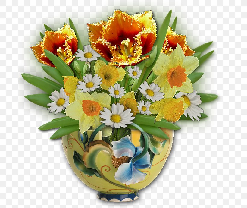 Floral Design Cut Flowers Flower Bouquet Vase, PNG, 700x690px, Floral Design, Animation, Ansichtkaart, Blog, Cut Flowers Download Free