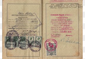 Passport - German Passport Second World War Identity Document Germany PNG