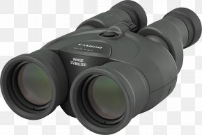 Binoculars Rear View - Image-stabilized Binoculars Canon Photography Image Stabilization PNG