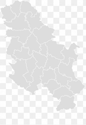 Map - Serbia And Montenegro Blank Map Flag Of Serbia PNG
