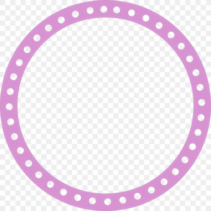 Monogram Frame, PNG, 3000x3000px, Monogram Frame, Circle, Magenta, Pink, Polka Dot Download Free