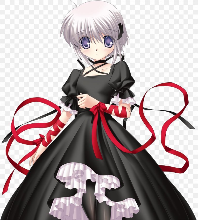 Rewrite Air Character Little Busters! Kanon, PNG, 900x1000px, Watercolor, Cartoon, Flower, Frame, Heart Download Free