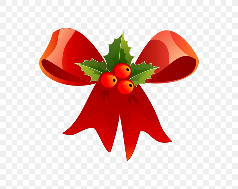 Ribbon Christmas Clip Art, PNG, 550x650px, Ribbon, Christmas, Christmas Gift, Flower, Flowering Plant Download Free