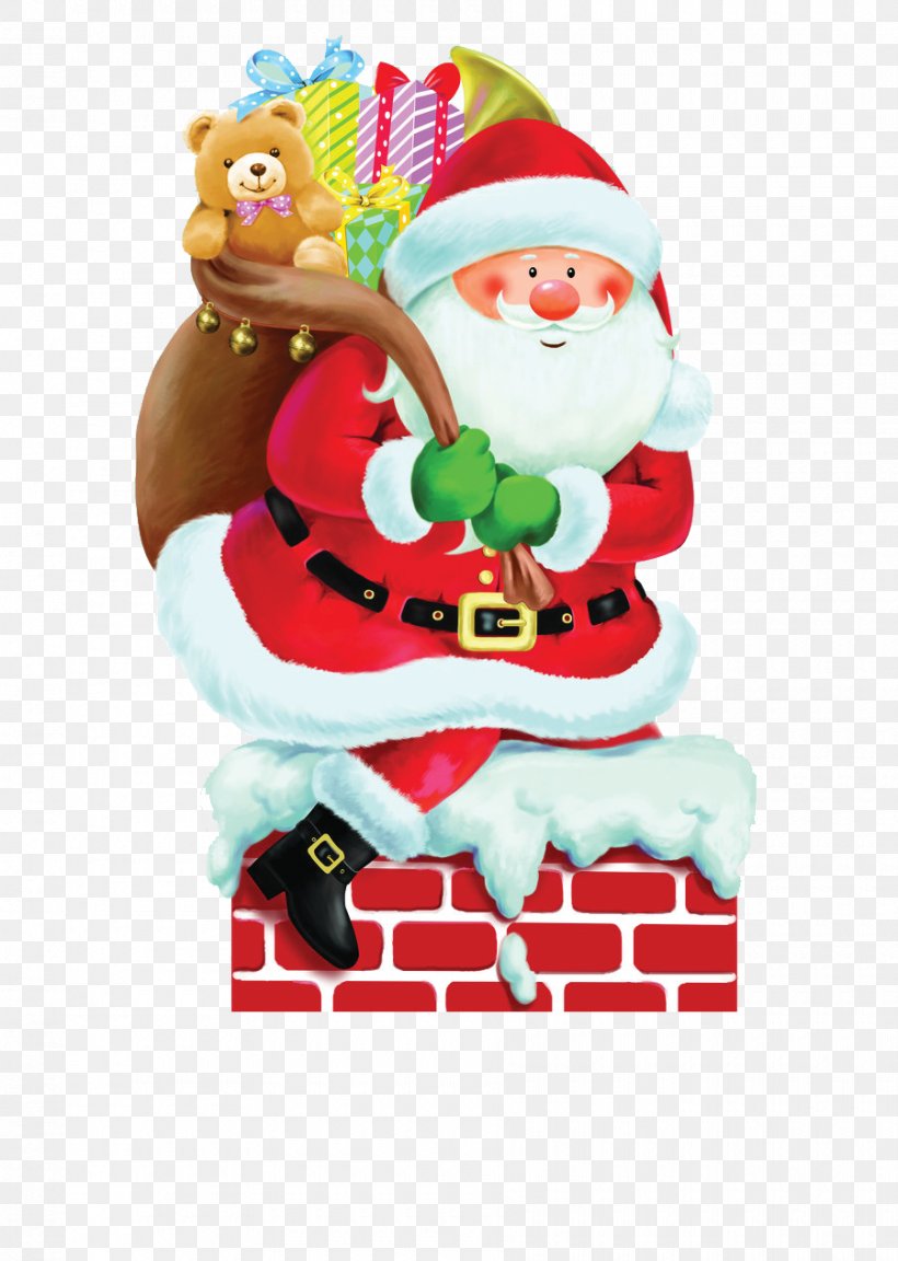 Santa Claus Hoodie Christmas, PNG, 900x1265px, Santa Claus, Christmas, Christmas Decoration, Christmas Ornament, Fictional Character Download Free
