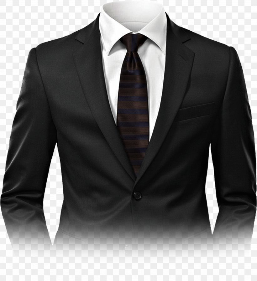 Suit Necktie Dry Cleaning Dress Trousers, PNG, 2874x3150px, Suit, Black ...