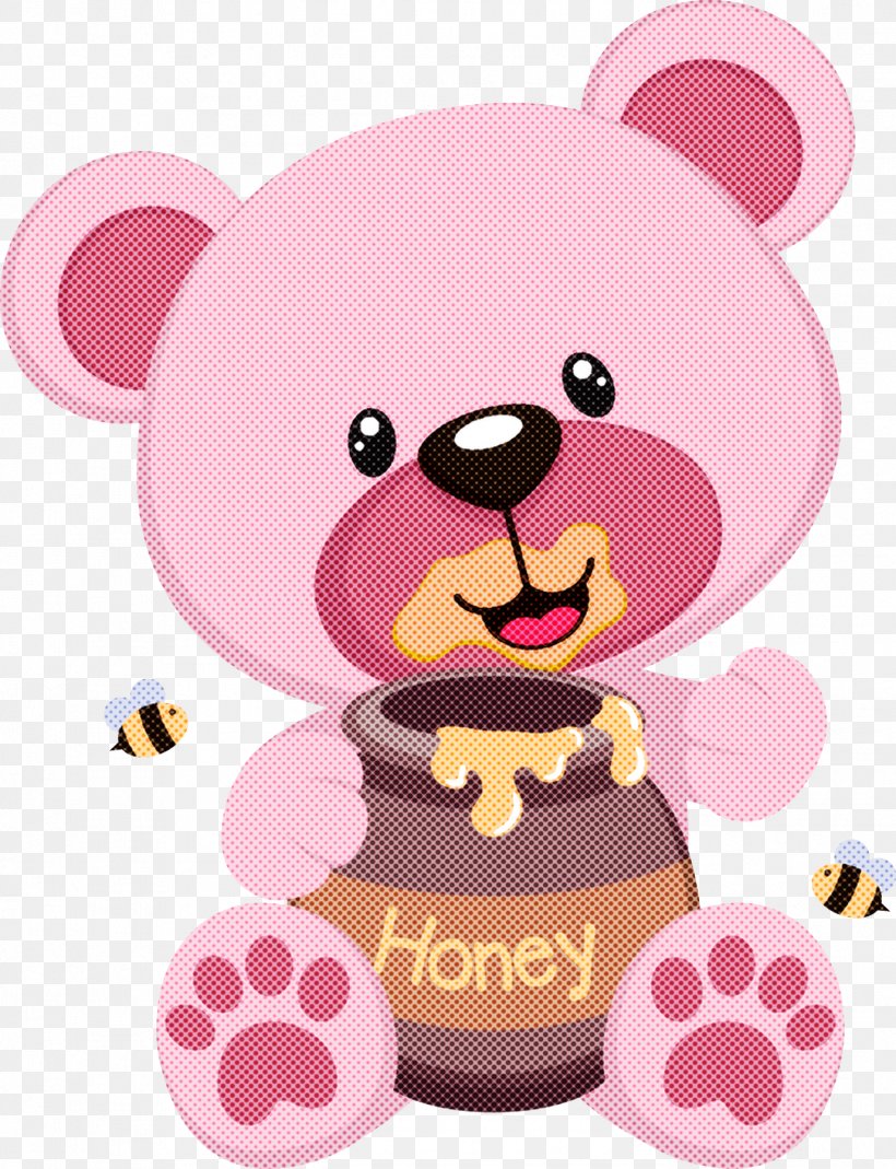 Teddy Bear, PNG, 1376x1794px, Pink, Animal Figure, Bear, Cartoon, Stuffed Toy Download Free