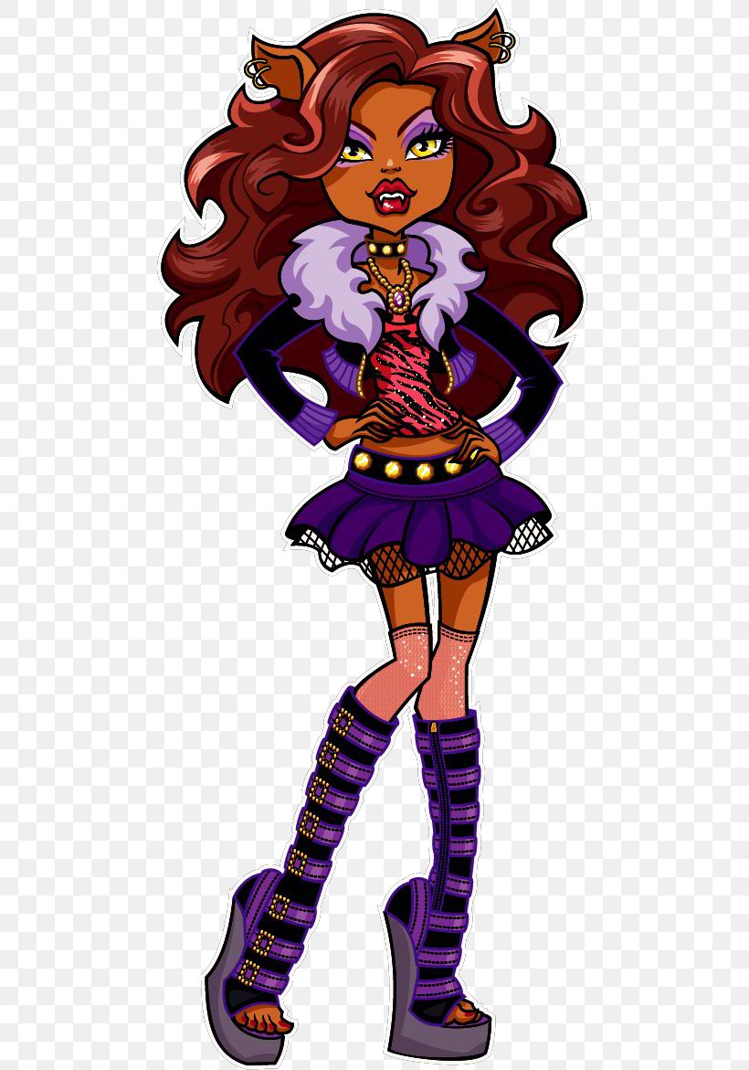 Frankie Stein Monster High Original Gouls CollectionClawdeen Wolf Doll Gray Wolf, PNG, 476x1171px, Watercolor, Cartoon, Flower, Frame, Heart Download Free