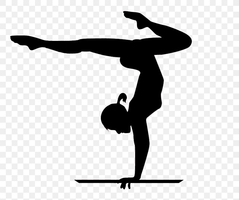 Gymnastics Handstand Cheerleading Clip Art, PNG, 750x685px, Gymnastics, Area, Arm, Artistic Gymnastics, Balance Download Free