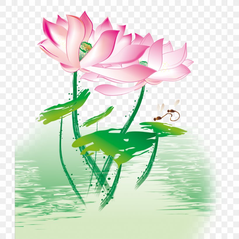 Paper Painting, PNG, 1000x1000px, Paper, Aquatic Plant, Art, Buddhahood, Cut Flowers Download Free