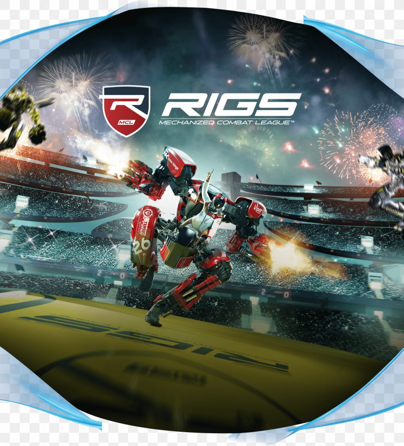 RIGS: Mechanized Combat League PlayStation VR Oculus Rift Batman: Arkham VR HTC Vive, PNG, 1901x2103px, 4k Resolution, Rigs Mechanized Combat League, Batman Arkham Vr, Games, Guerrilla Cambridge Download Free