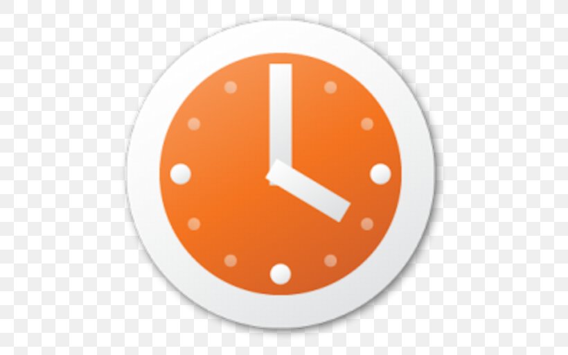 Alarm Clocks Time & Attendance Clocks, PNG, 512x512px, Alarm Clocks, Clock, Orange, Stopwatch, Time Download Free