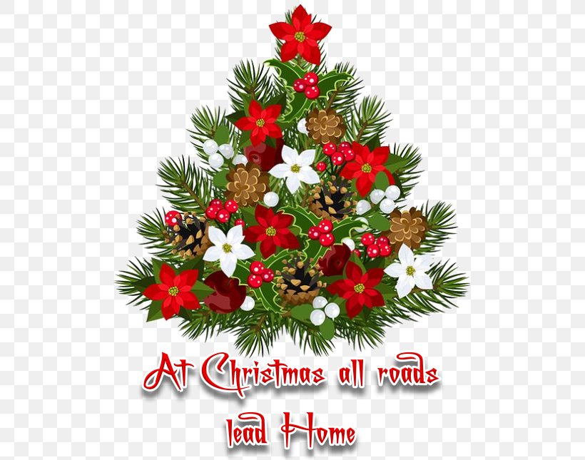 Christmas Tree Christmas Decoration Poinsettia, PNG, 515x645px, Christmas Tree, Christmas, Christmas Decoration, Christmas Ornament, Conifer Download Free