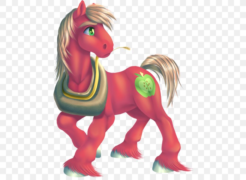 Pony Big McIntosh Applejack Apple Bloom McDonald's Big Mac, PNG, 473x600px, Pony, Animal Figure, Apple Bloom, Applejack, Art Download Free