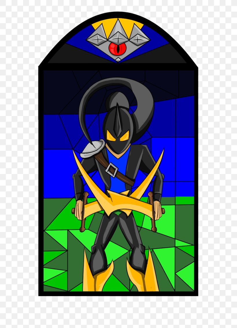 Stained Glass Fiction Cartoon, PNG, 707x1131px, Stained Glass, Art, Cartoon, Character, Fiction Download Free