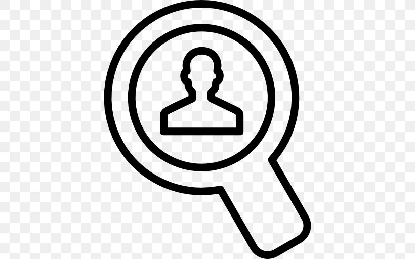 Magnifying Glass Button, PNG, 512x512px, Magnifying Glass, Area, Black And White, Button, Chart Download Free