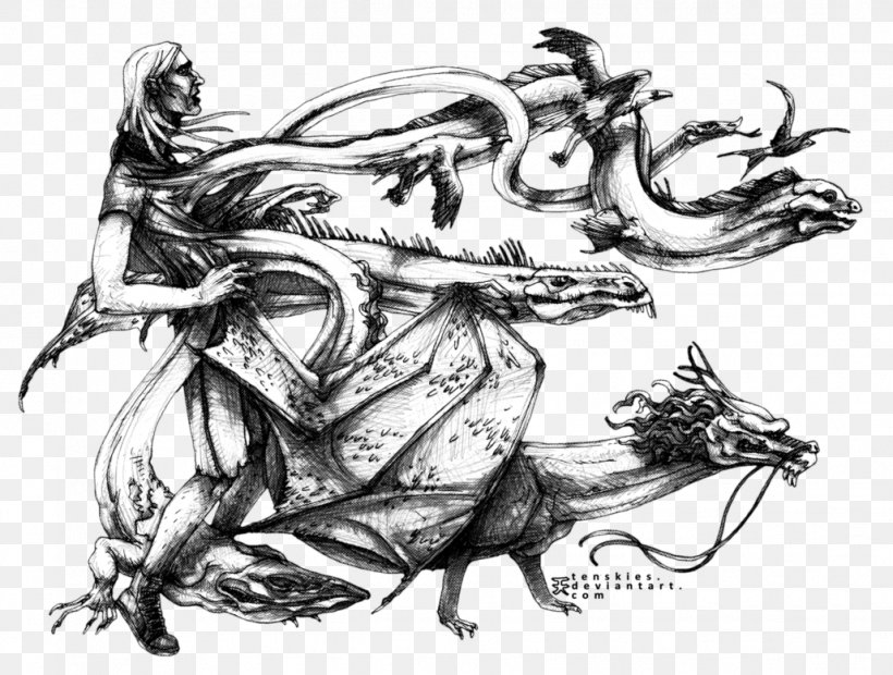 Legendary Creature Drawing Visual Arts Sketch, PNG, 1028x778px, Legendary Creature, Animal, Art, Artwork, Black And White Download Free