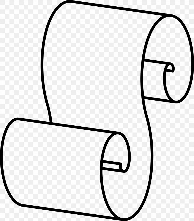 Scroll Paper Clip Art, PNG, 2105x2400px, Scroll, Area, Art, Black, Black And White Download Free