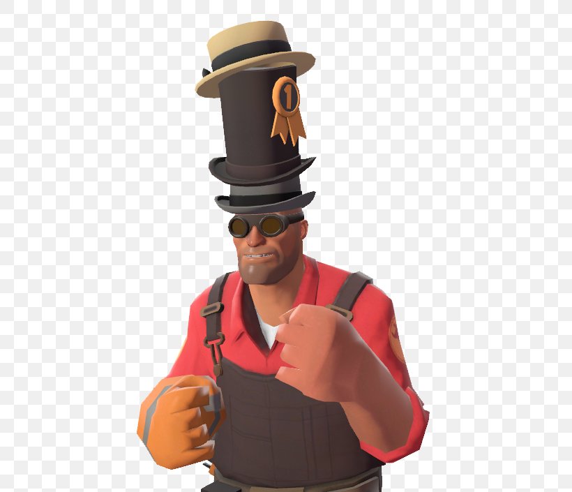 Team Fortress 2 Wiki Engineer Profession, PNG, 499x705px, Team Fortress 2, Cosmetics, Engineer, Fedora, Gulch Download Free