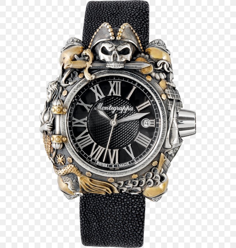 Automatic Watch Montegrappa Silver ETA SA, PNG, 547x859px, Watch, Automatic Watch, Bling Bling, Brand, Clock Download Free