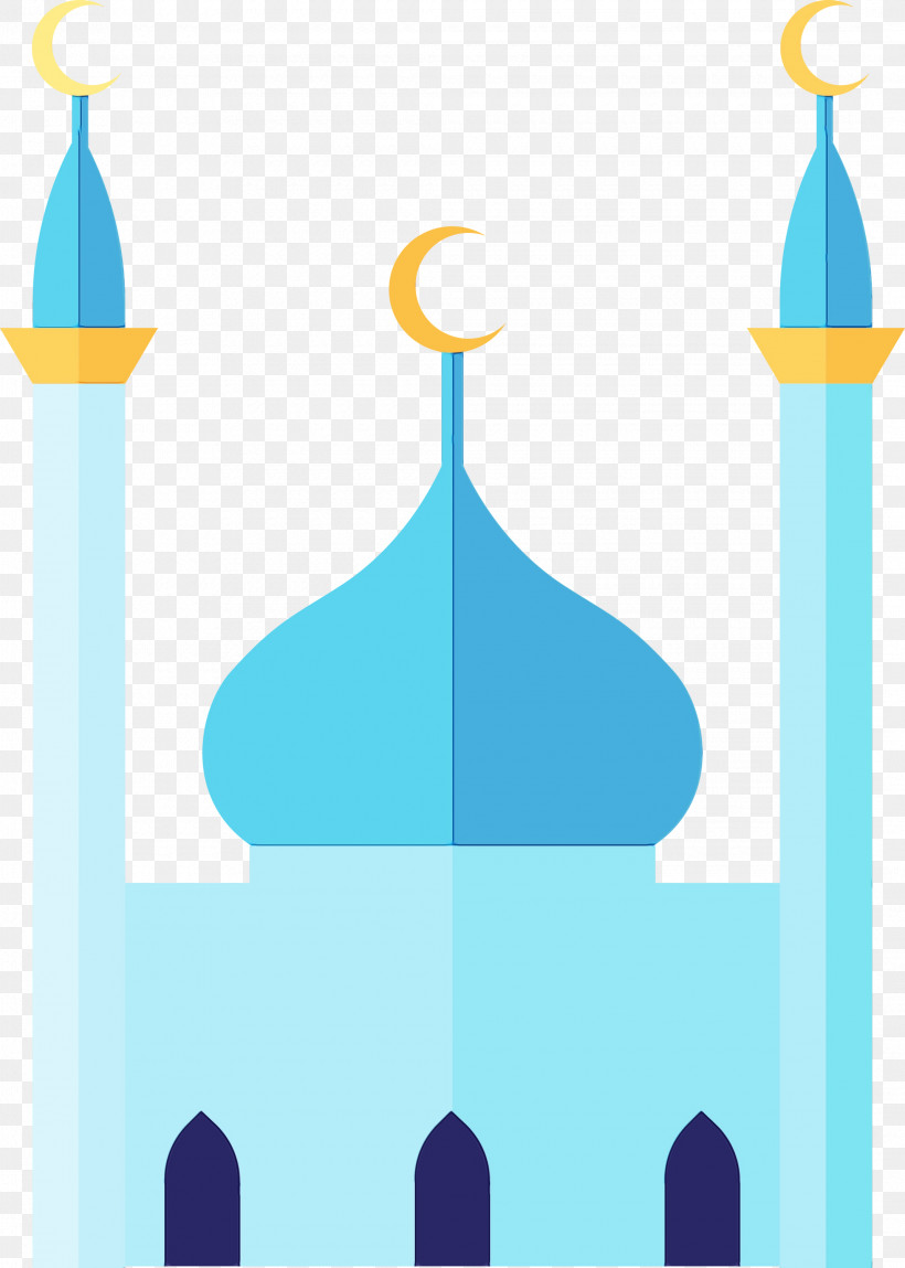 Blue, PNG, 2140x3000px, Mosque, Arabic Culture, Blue, Paint, Ramadan Download Free