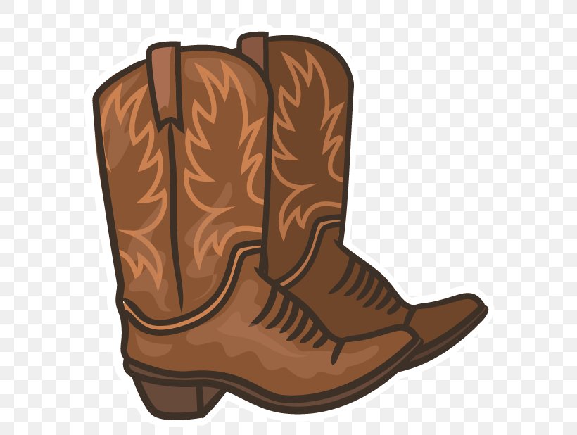Cowboy Boot Shoe Clip Art, PNG, 618x618px, Cowboy Boot, Boot, Brown, Cowboy, Emoji Download Free