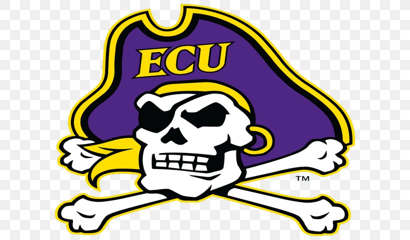 East Carolina University East Carolina Pirates Football Parking In Greenville NCAA Division I Football Bowl Subdivision East Carolina Pirates Women's Basketball, PNG, 640x480px, East Carolina University, American Football, Area, Artwork, Bone Download Free