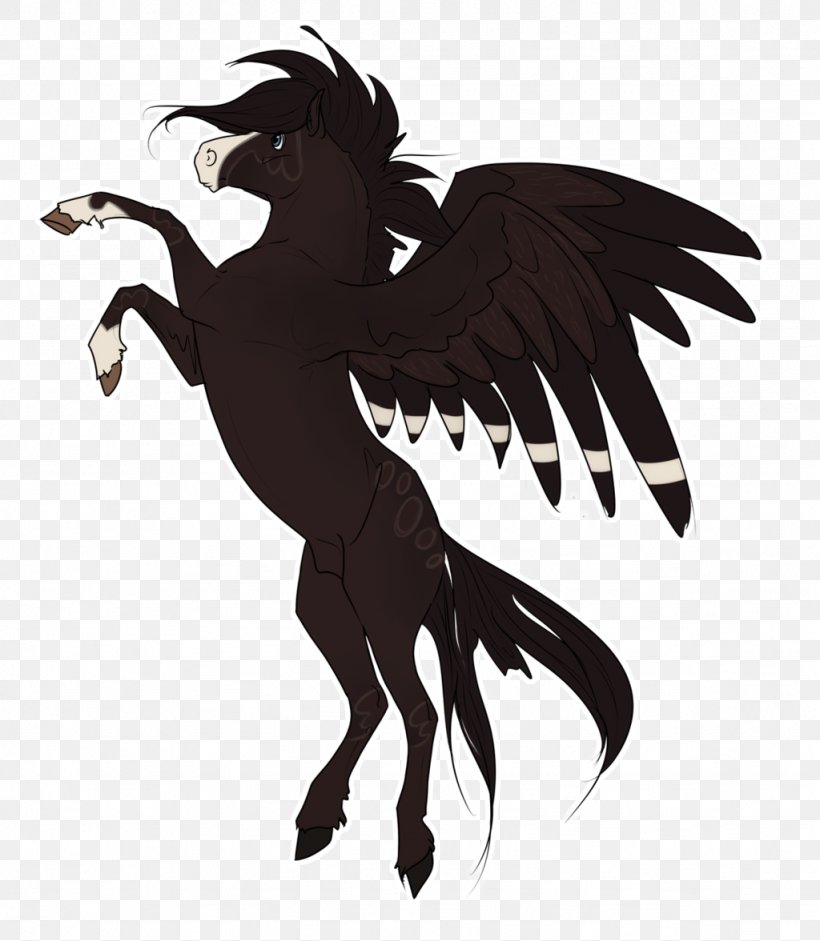 Horse Feather Silhouette Beak, PNG, 1024x1176px, Horse, Beak, Bird, Black And White, Demon Download Free